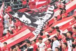 ロアッソ熊本のゴール裏より